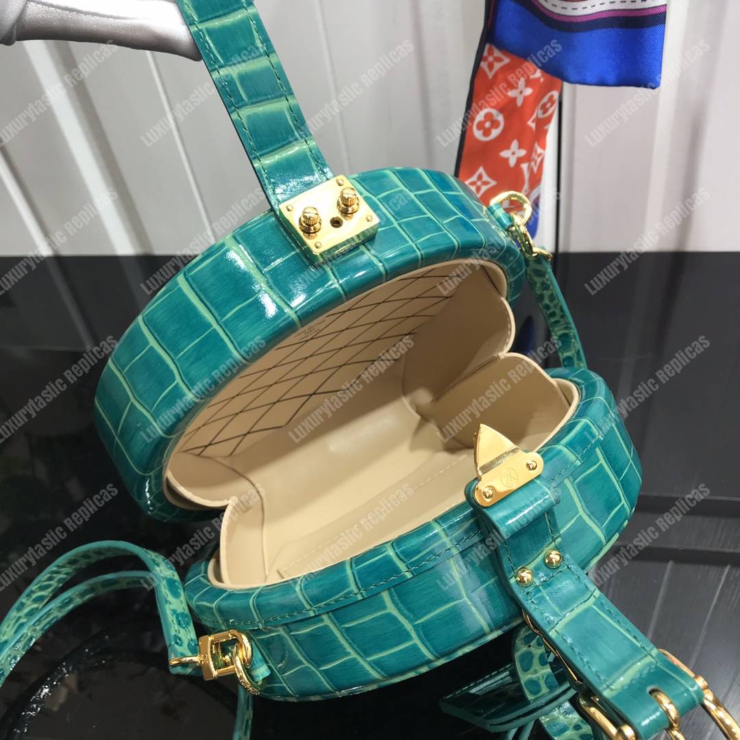 LV Petite Boite Chapeau Turquoise