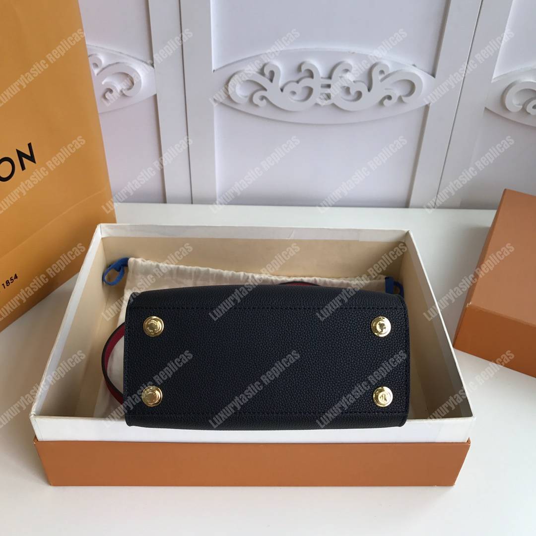 LV City Steamer Mini Autres Cuirs Black Khaki Green Scarlet Red