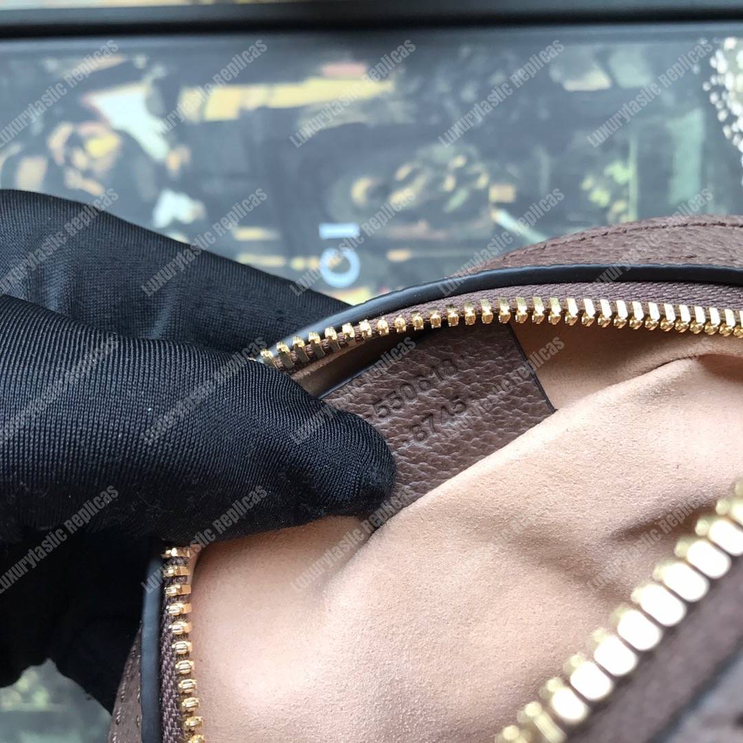 G*u*i mini ophidia gg round shoulder bag with three little pigs