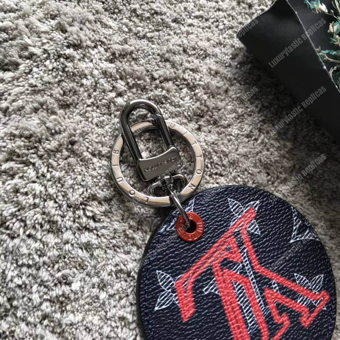 LV Upside Down Illustre Bag Charm and Key Holder