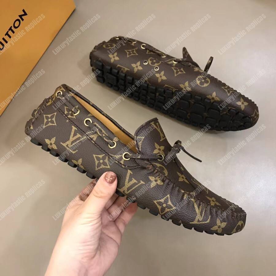 LV Arizona Moccasin Monogram