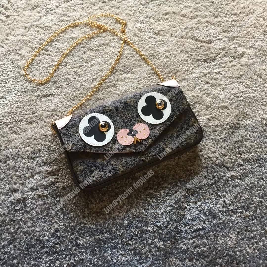 LV Pochette Felicie Monogram