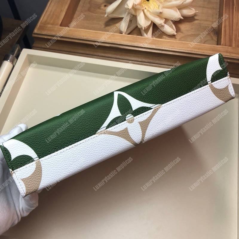 LV Toilet Pouch XL Monogram Khaki