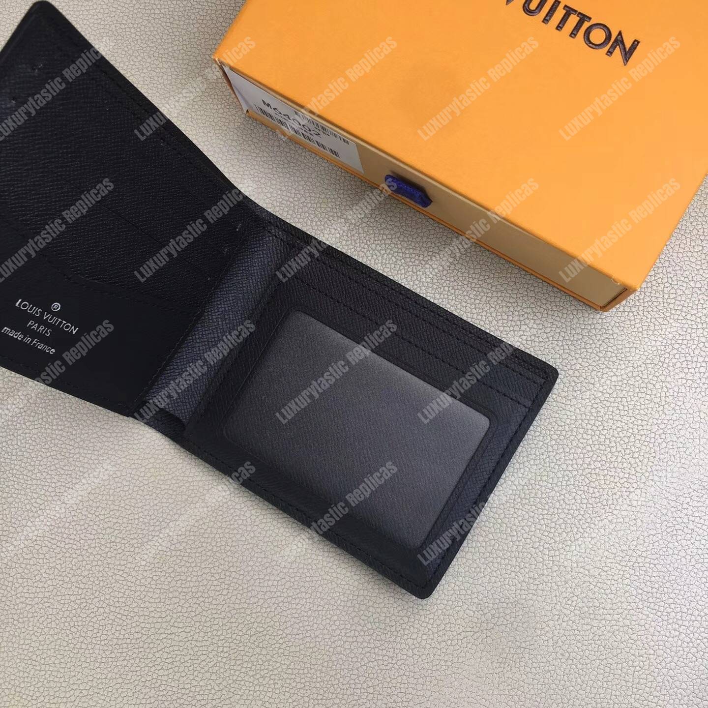 LV Slender ID Wallet Monogram Eclipse Canvas