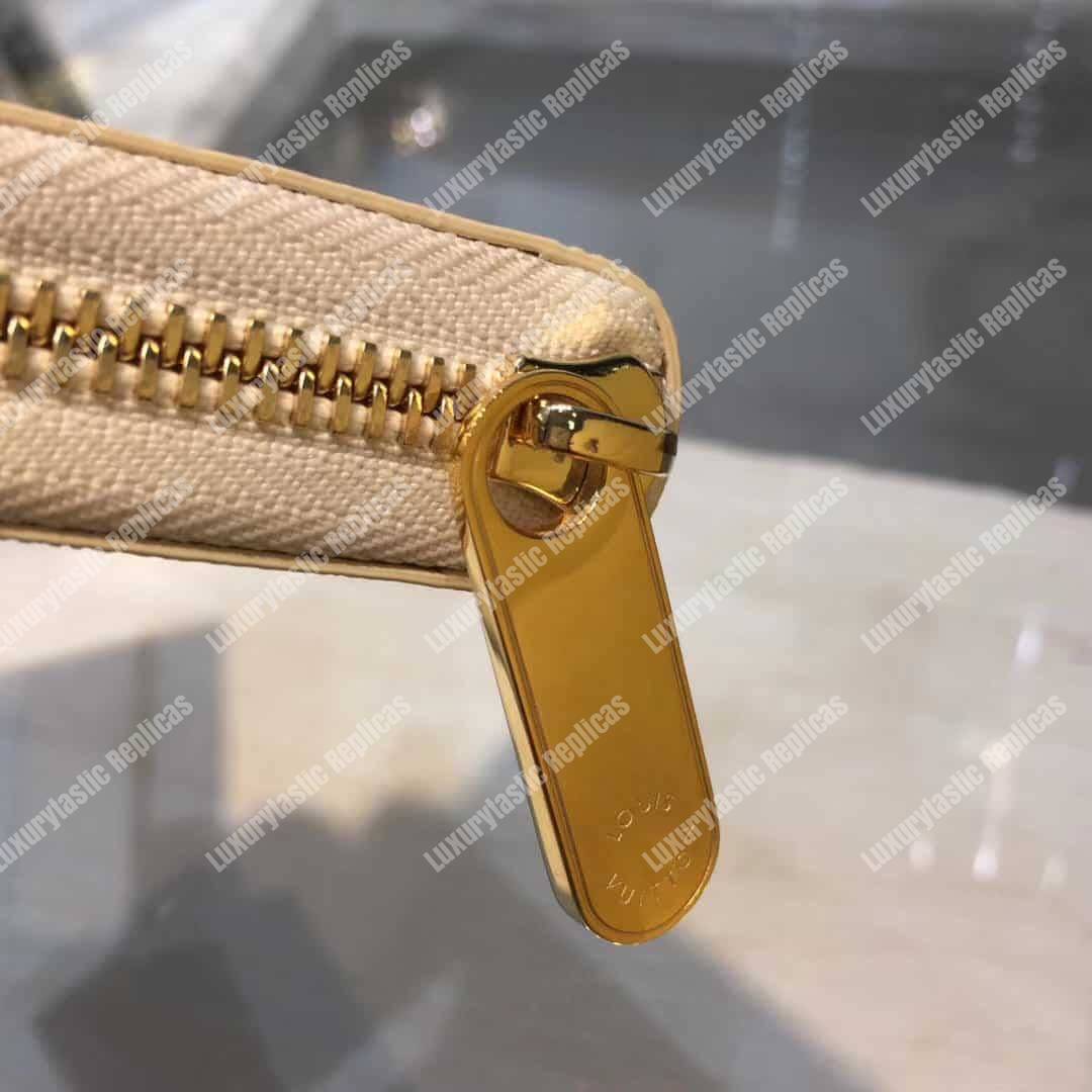 LV Zippy Coin Purse Damier Azur Canvas