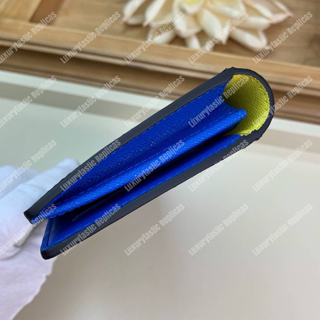 LV Brazza Wallet Epi Leather Damier Graphite