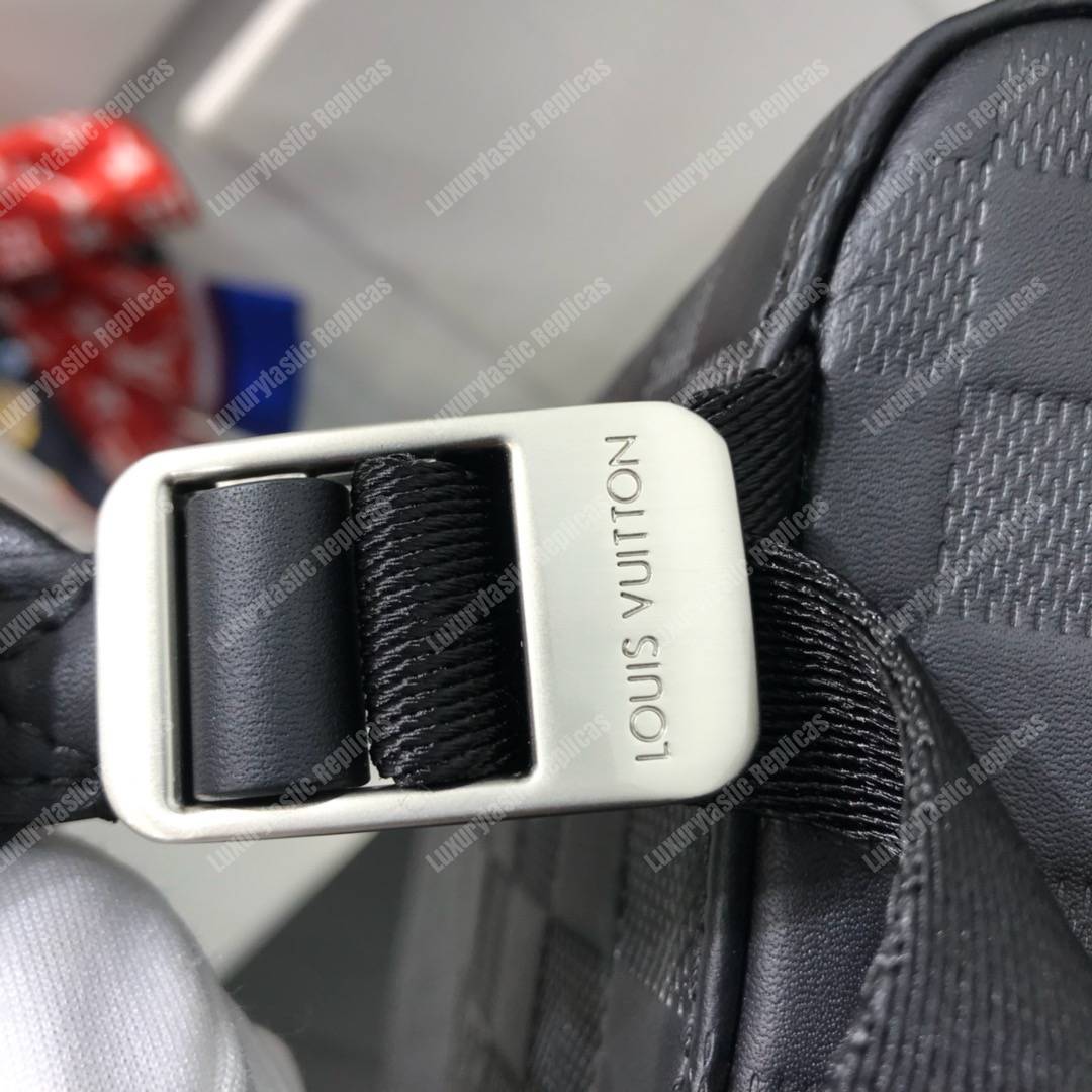 LV Campus Backpack Damier Infini Leather Checkerboard
