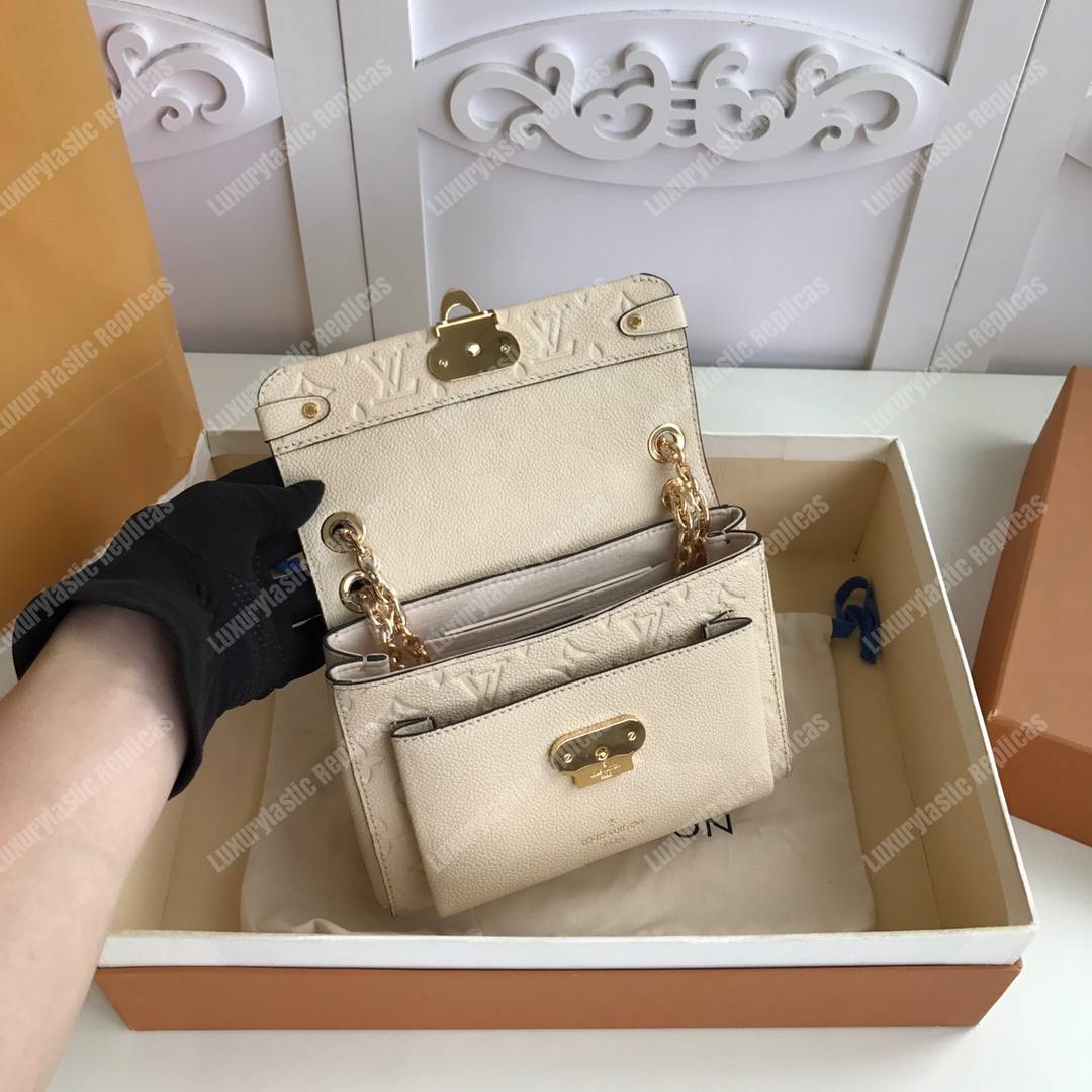 LV Vavin BB Monogram Empreinte Creme
