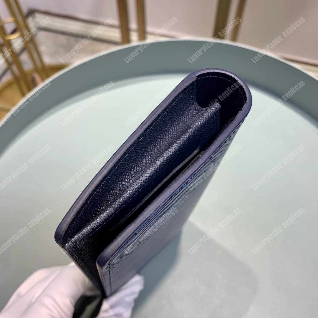 LV Brazza Wallet Blue