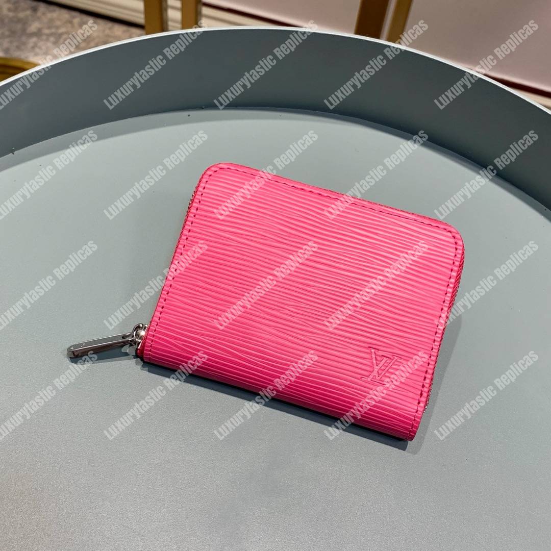 LV Zippy Coin Purse Epi Leather Freesia