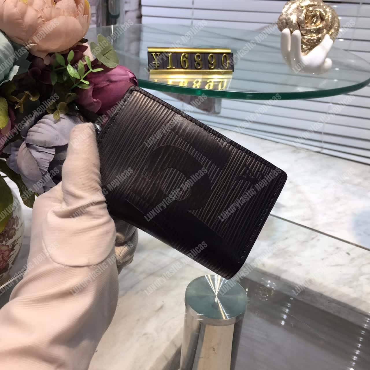 l**is V*t*n x sup*e small wallet epi black