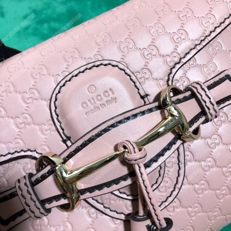 G*u*i emily mini micro G*u*issima bag light pink