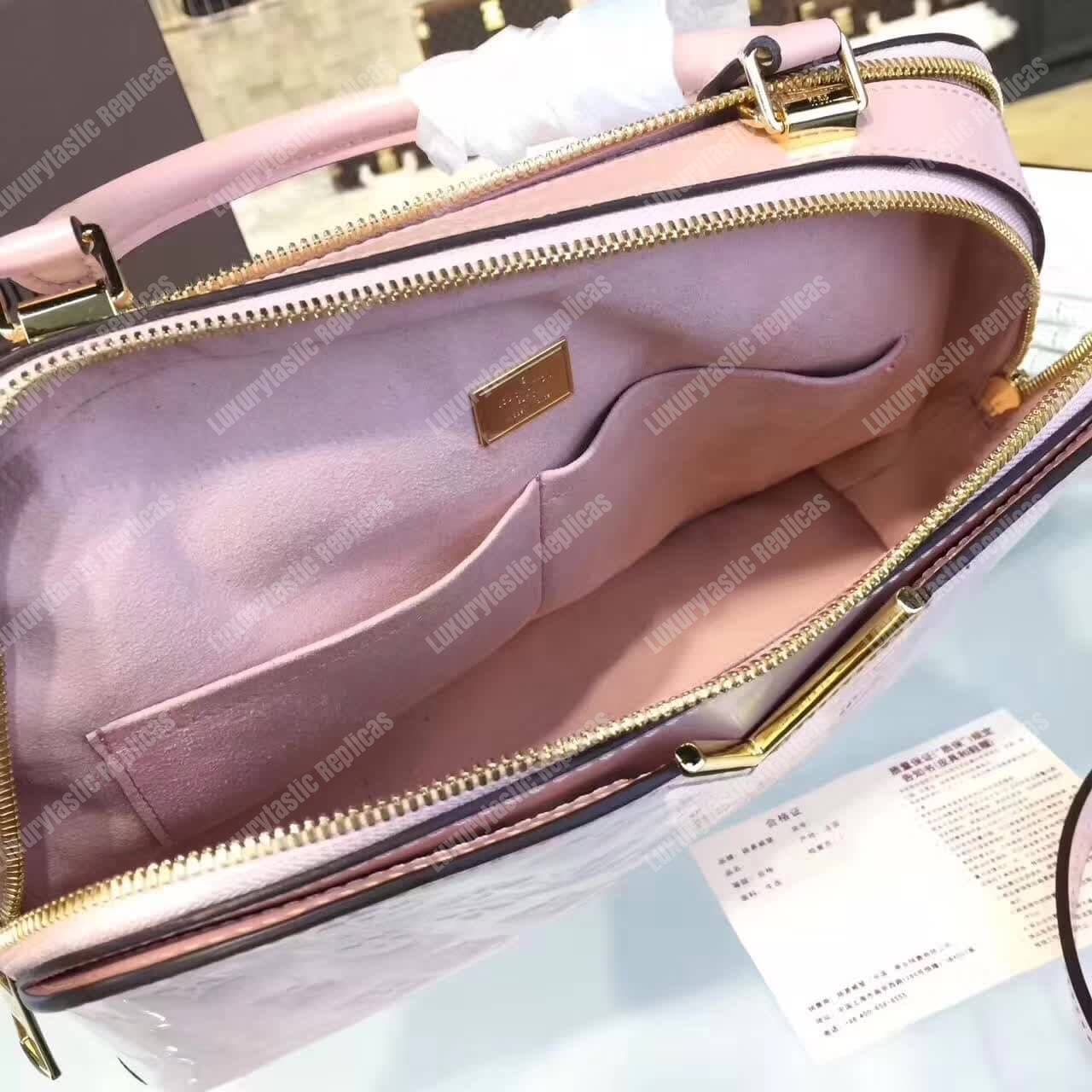 LV Melrose Monogram Vernis Pink