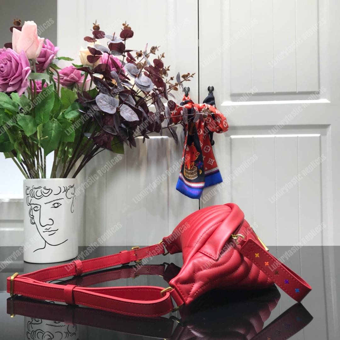 LV New Wave Bumbag Red