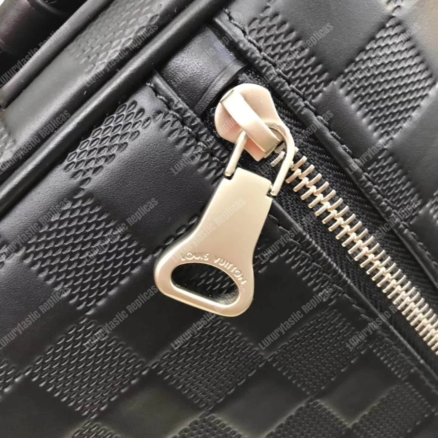 LV District PM Damier Infini Leather Onyx