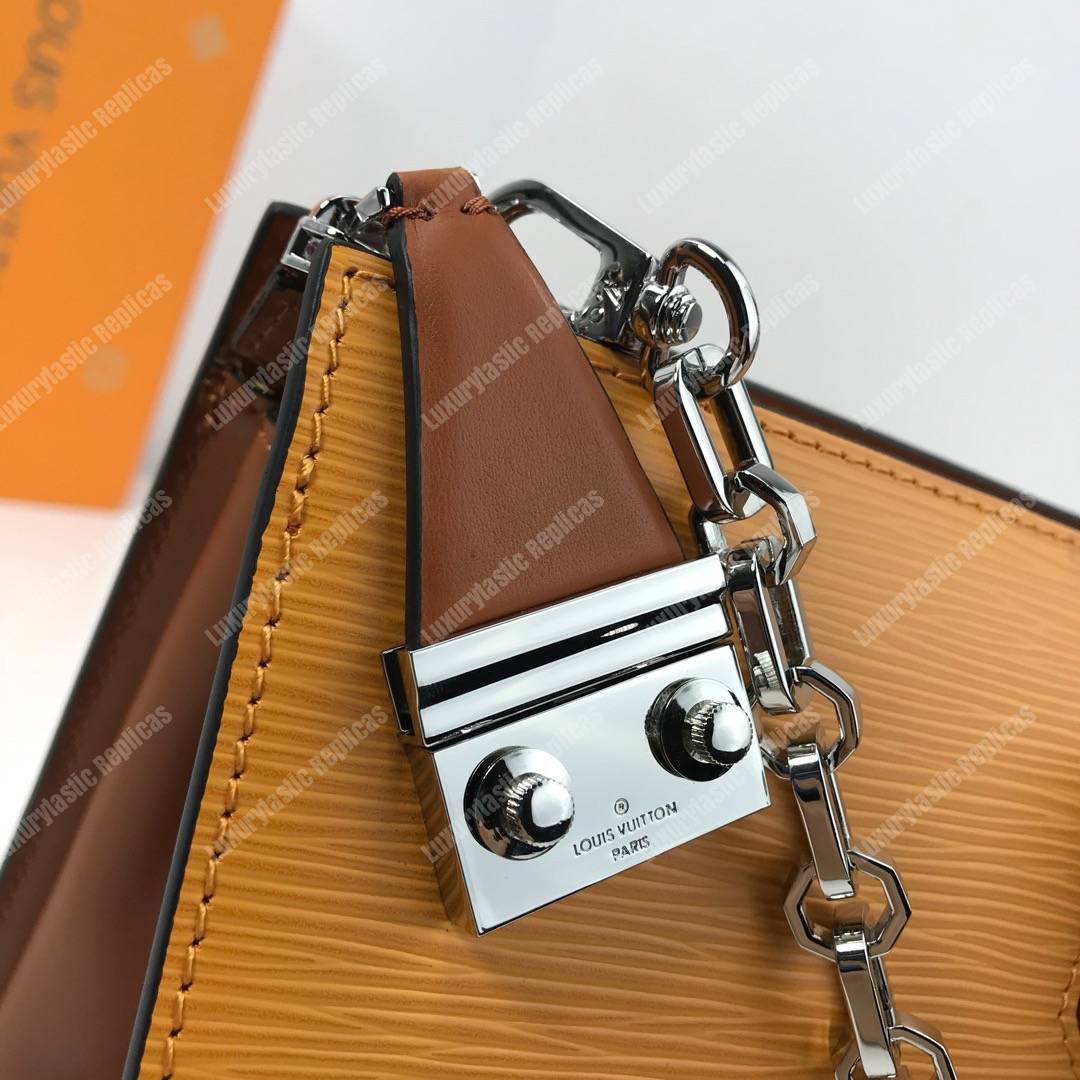 LV Epi Sac Tricot Bag Safran Yellow