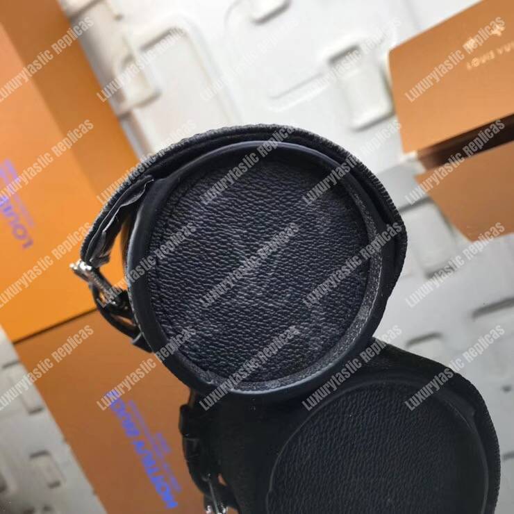 LV 3 Watch Case Monogram Eclipse