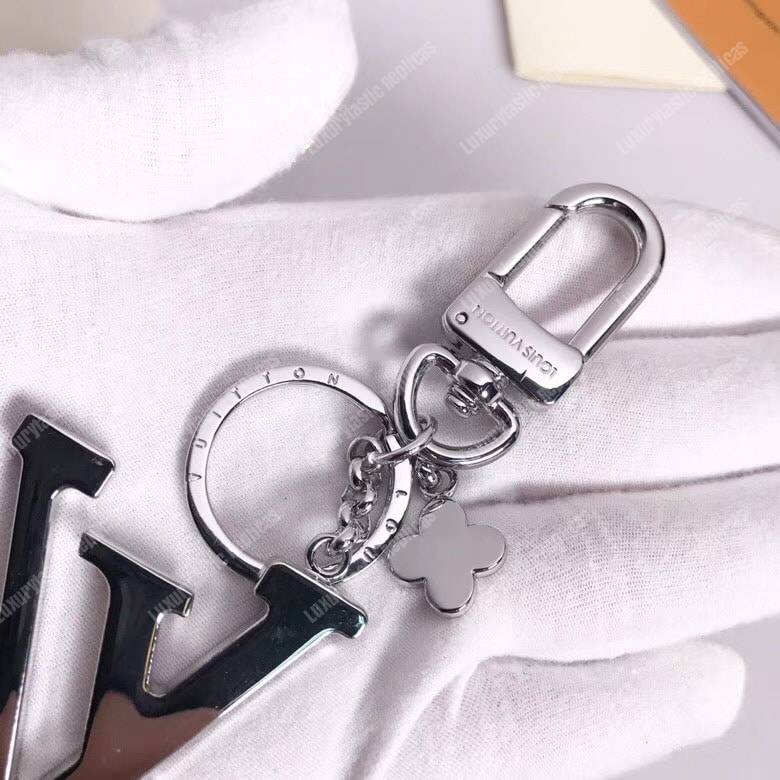LV Capucines Bag Charm and Key Holder Black