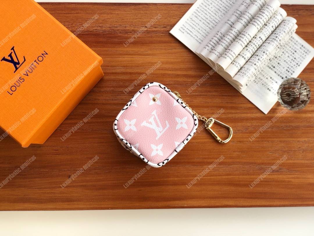 LV Porte Monnaie Cube Summer 2019 Red