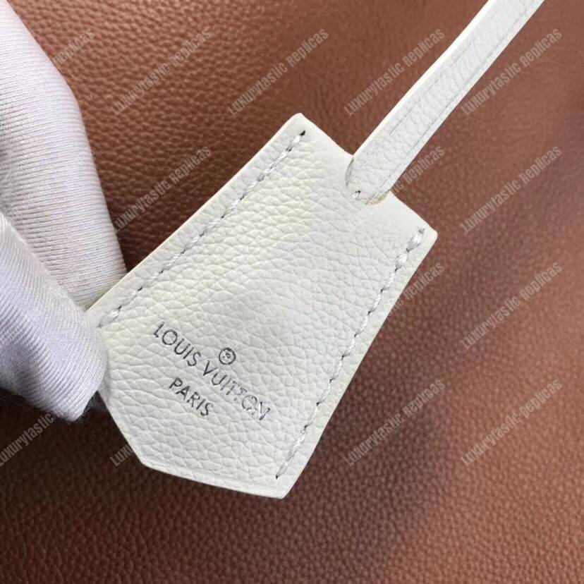 LV Lockme Go Caramel