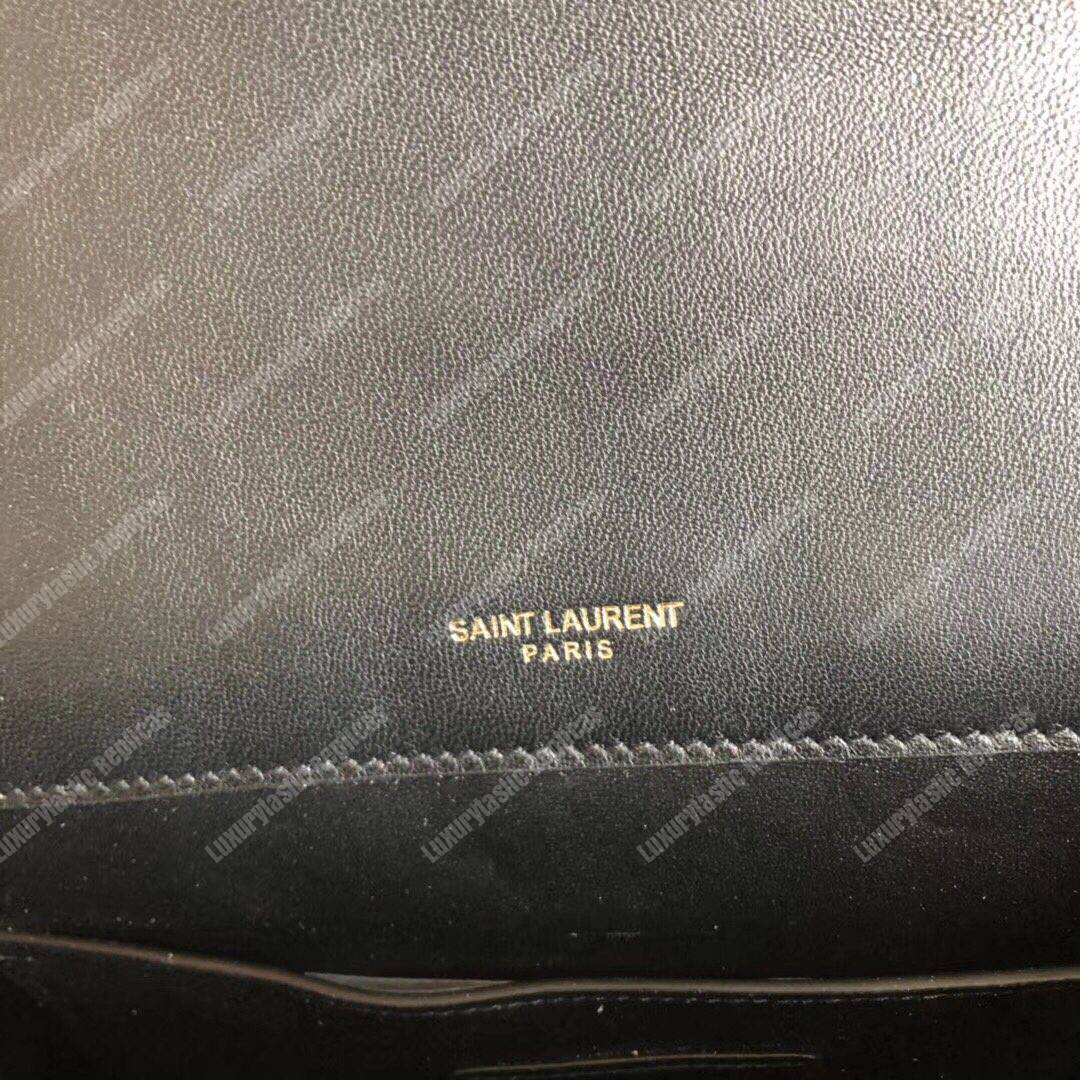 Saint Laurent Vicky Large Black