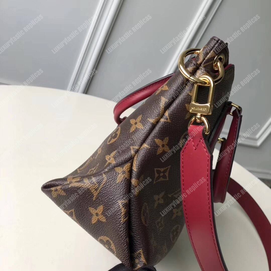LV Flower Zipped Tote Pm Monogram canvas Lie de Vin