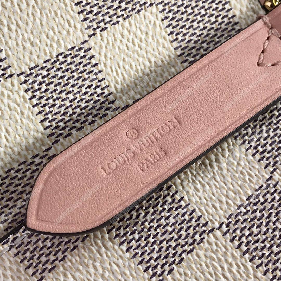 LV Noé BB Damier Azur Canvas Eau de Rose