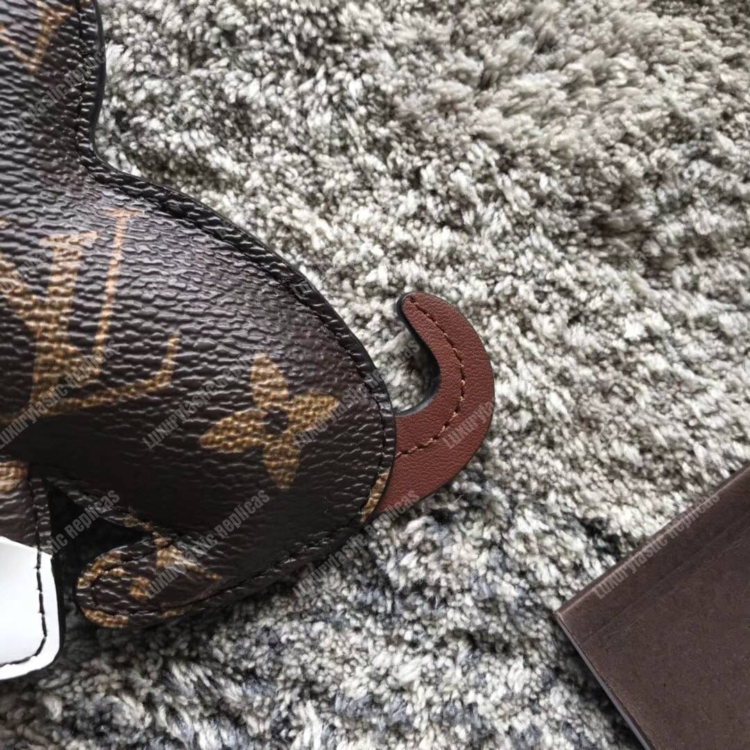 LV Dog Bag Charm and Key Holder