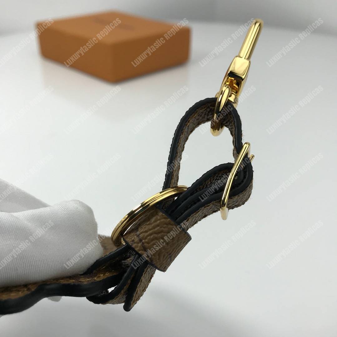 LV Catogram Bag Charm and Key Holder Dog