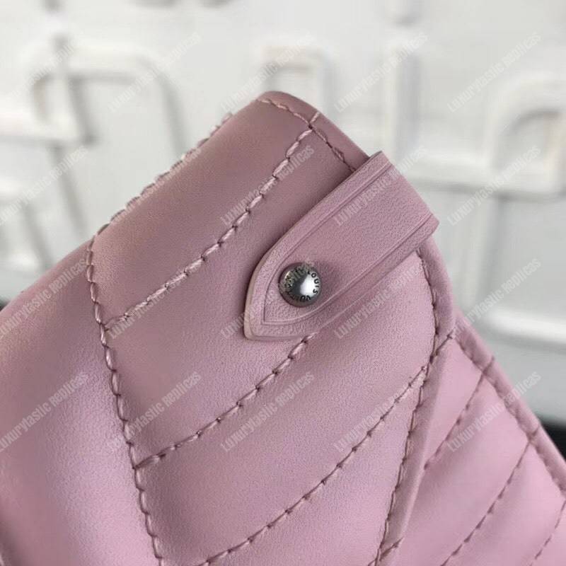 LV New Wave Long Wallet Smoothie Pink