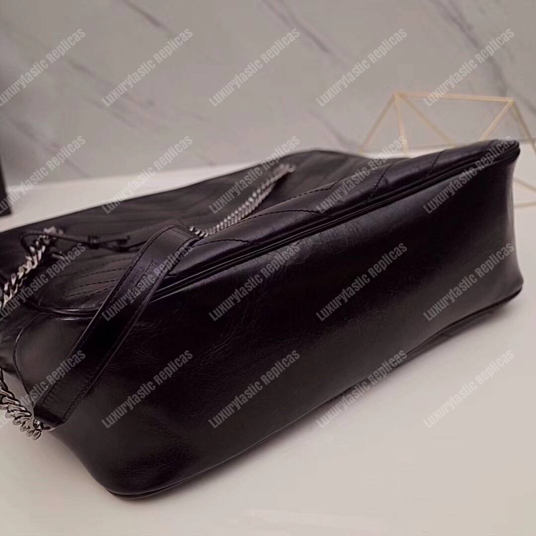 Saint Laurent Large Niki Shopping Bag Black