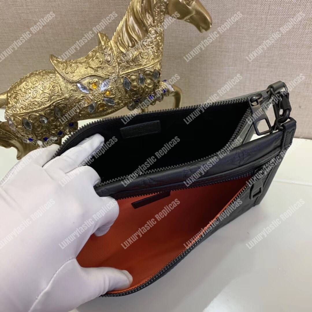 LV Double Flat Messenger Monogram Shadow