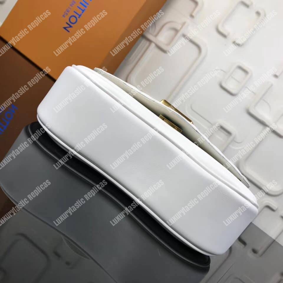 LV New Wave Chain Bag MM White