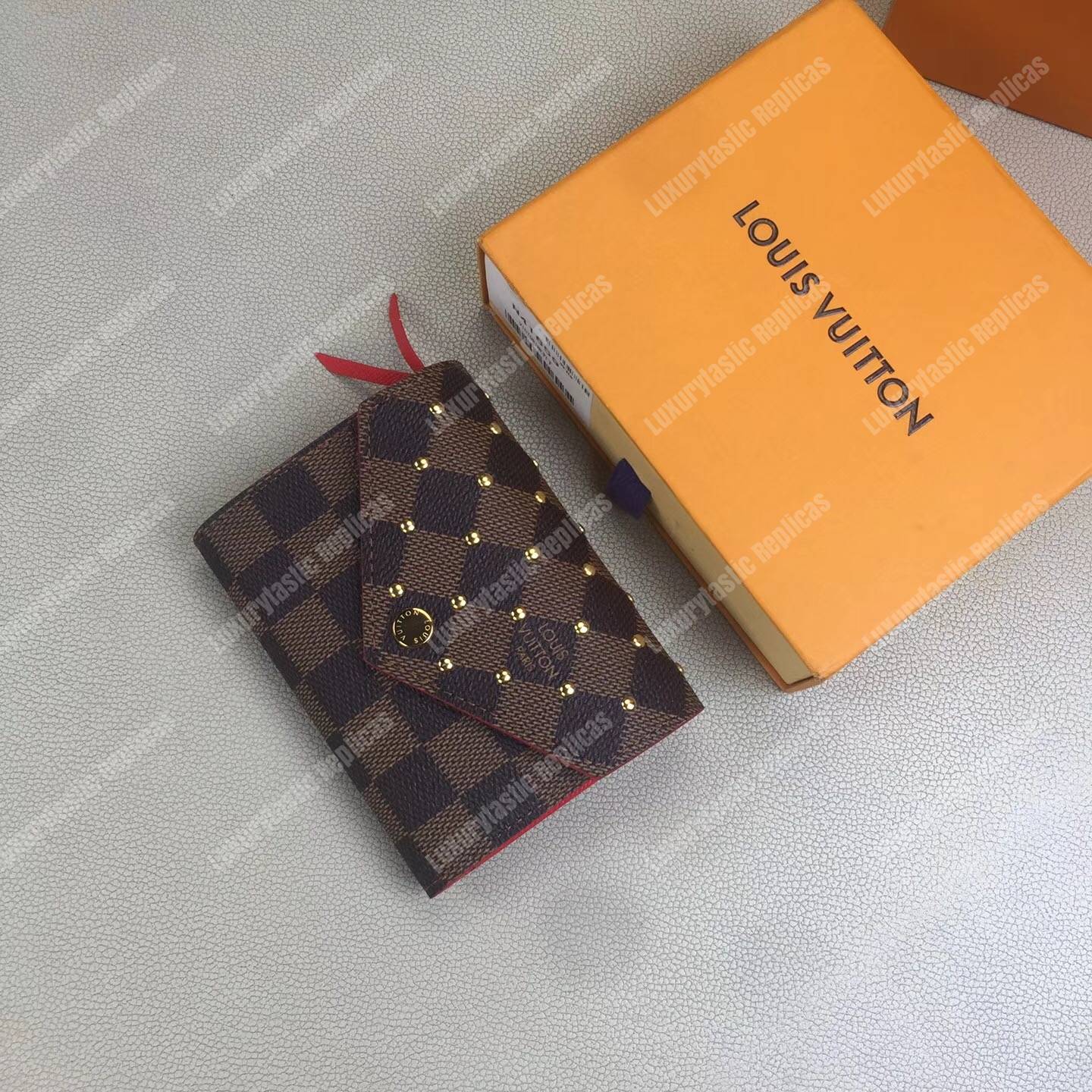 LV Victorie Wallet Damier Ebene