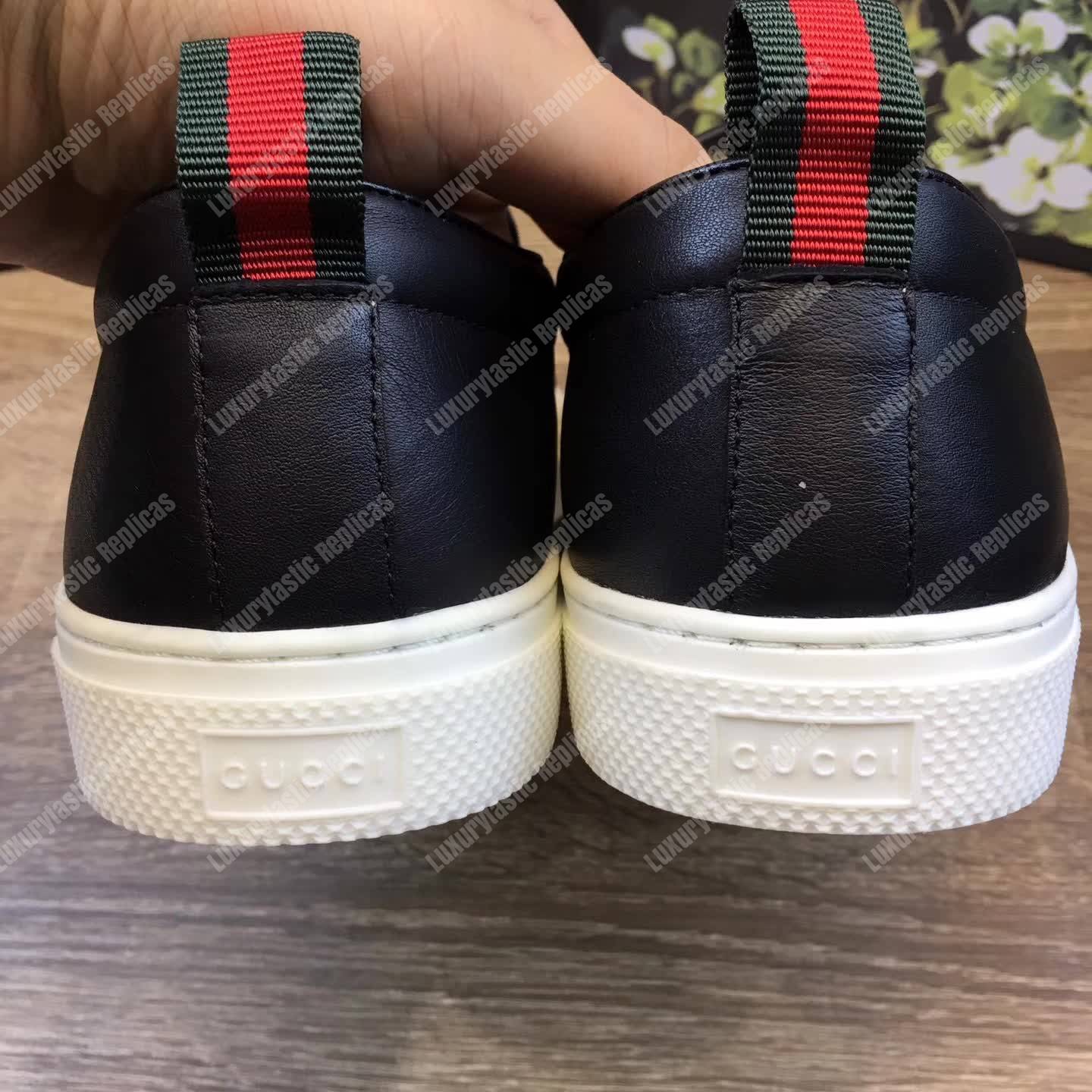 G*u*i gg sup*e tiger slip-on sneaker