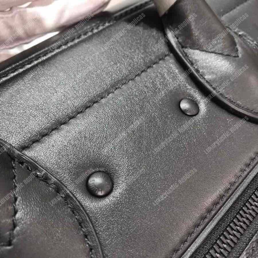 LV Streamer PM Taiga Leather Monogram Gray