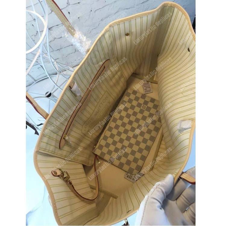 LV Neverfull GM Damier Azur