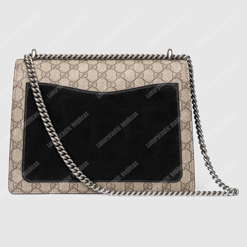 G*u*i dionysus gg sup*e shoulder bag beige black
