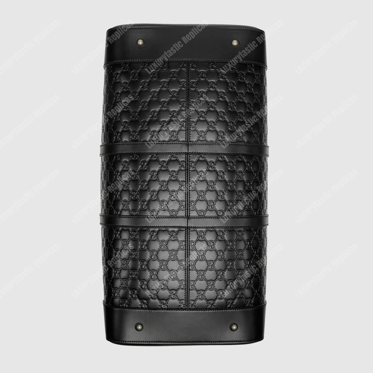 G*u*i signature leather large duffle black