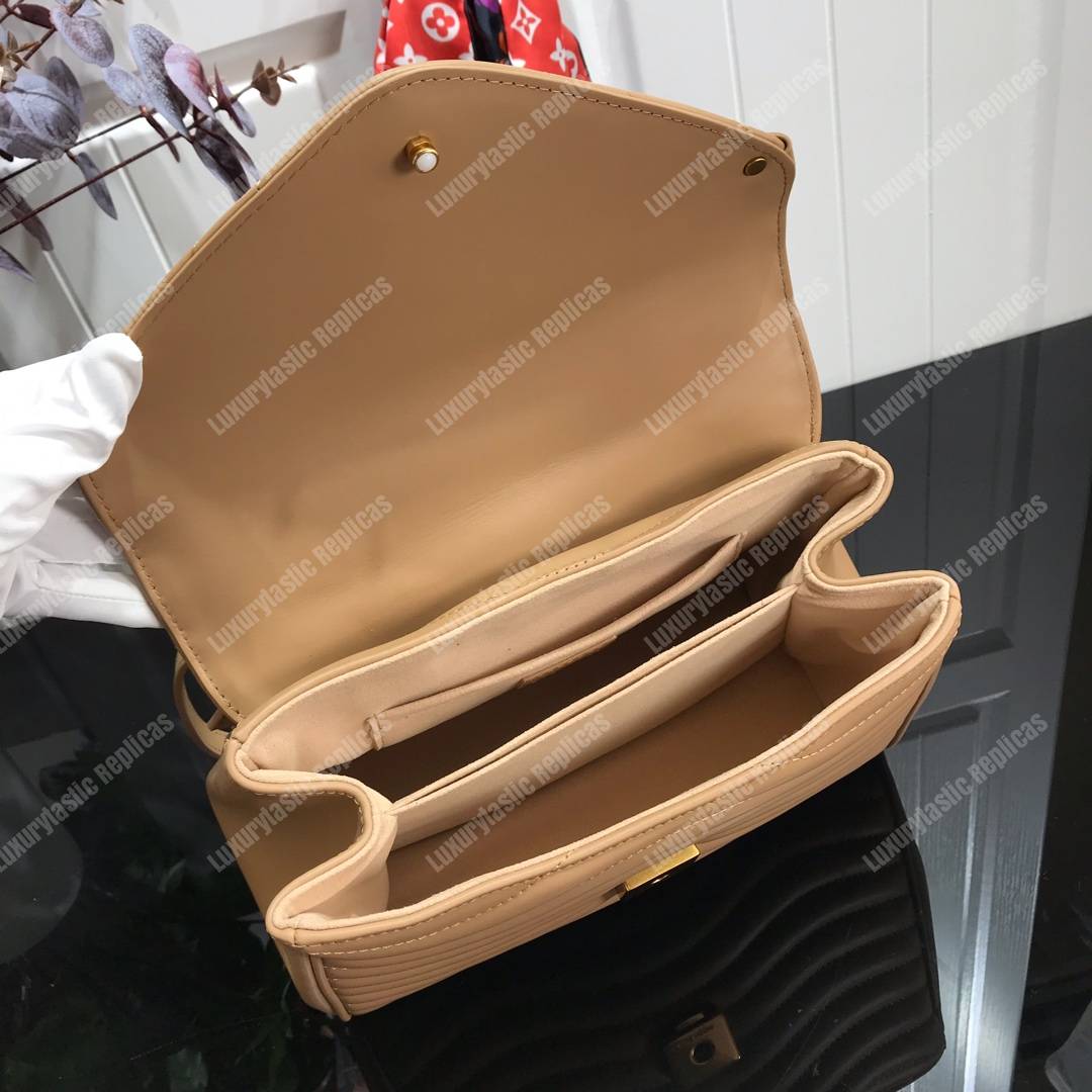 LV New Wave Tophandle Handbag Hazelnut