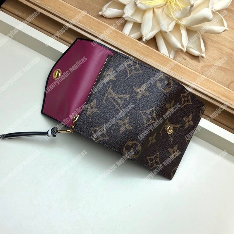 LV Tuileries Compact Wallet Monogram Bordeaux