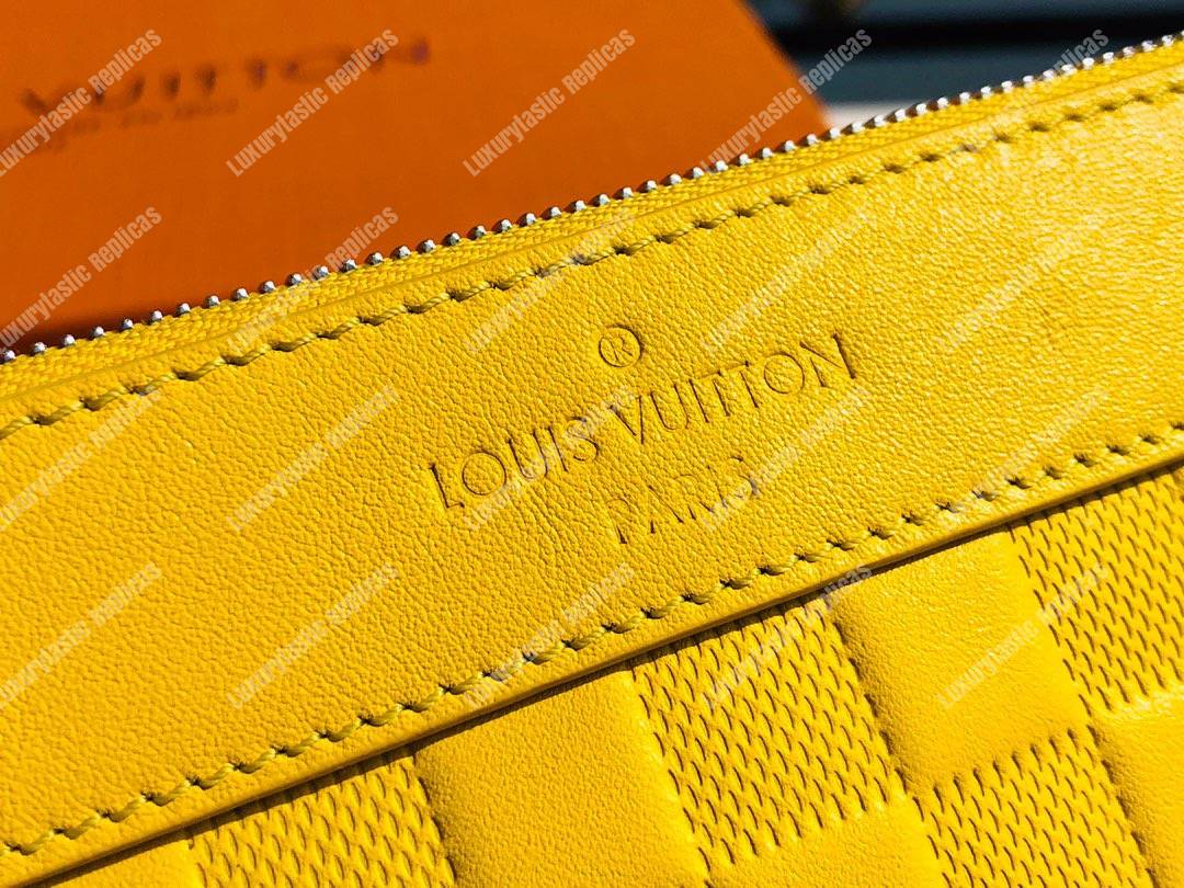 LV Discovery Pochette Damier Infini Yellow