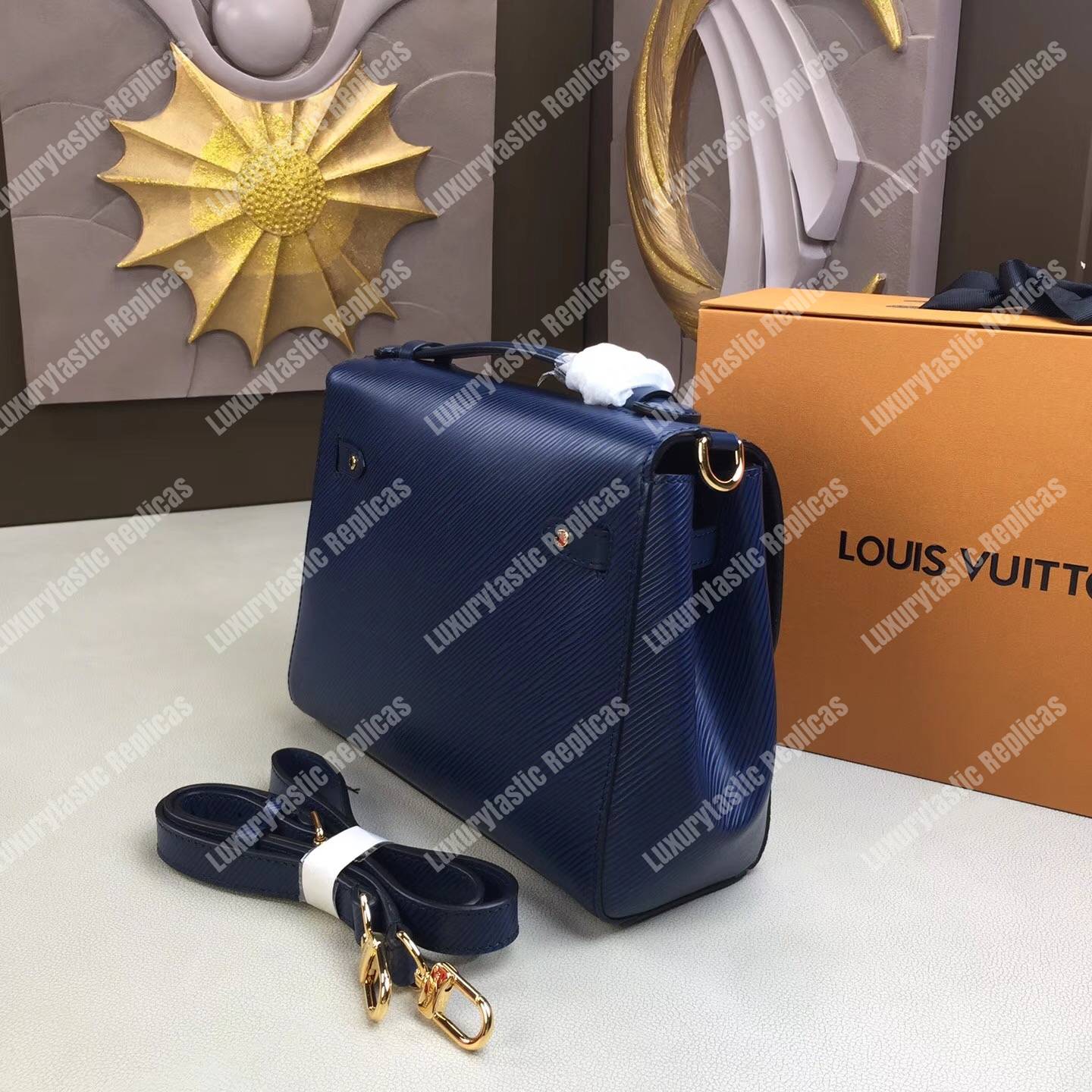 LV Boccador Bag Navy Blue