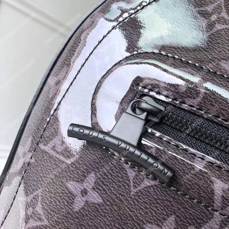 LV Backpack GM Monogram Eclipse Glaze