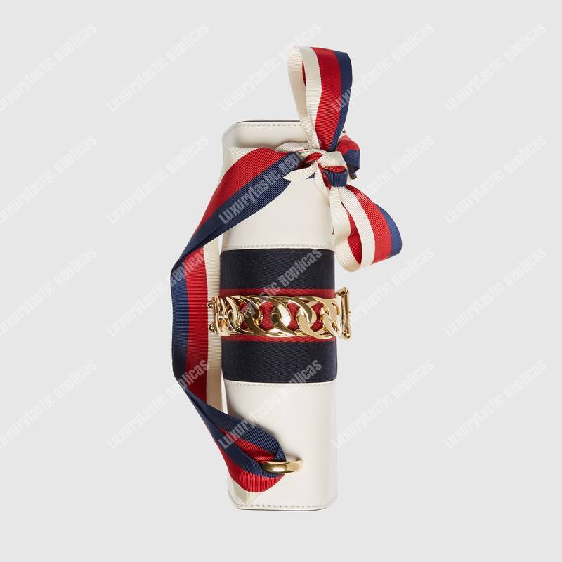 G*u*i sylvie small shoulder bag off-white