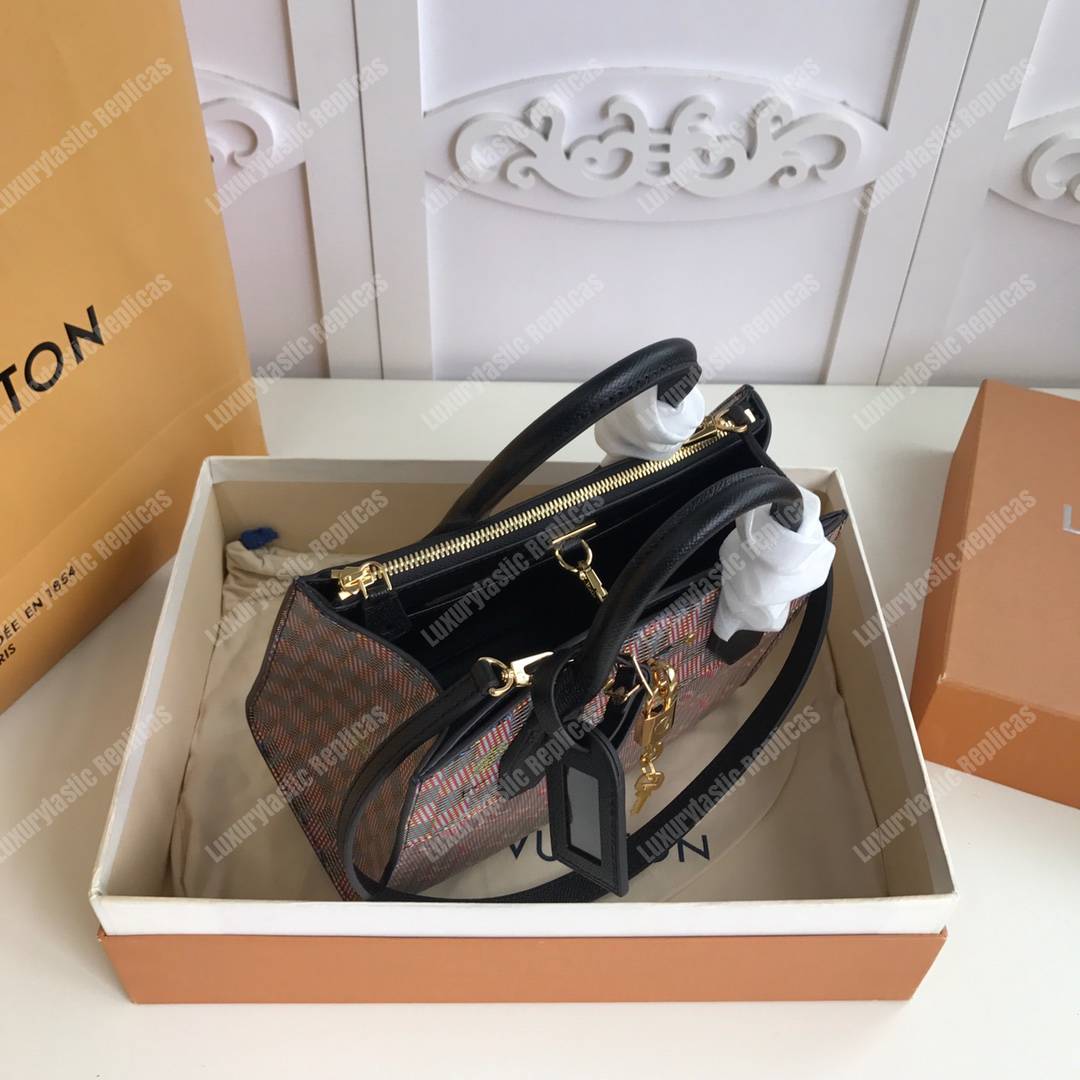 LV City Steamer PM Red Black