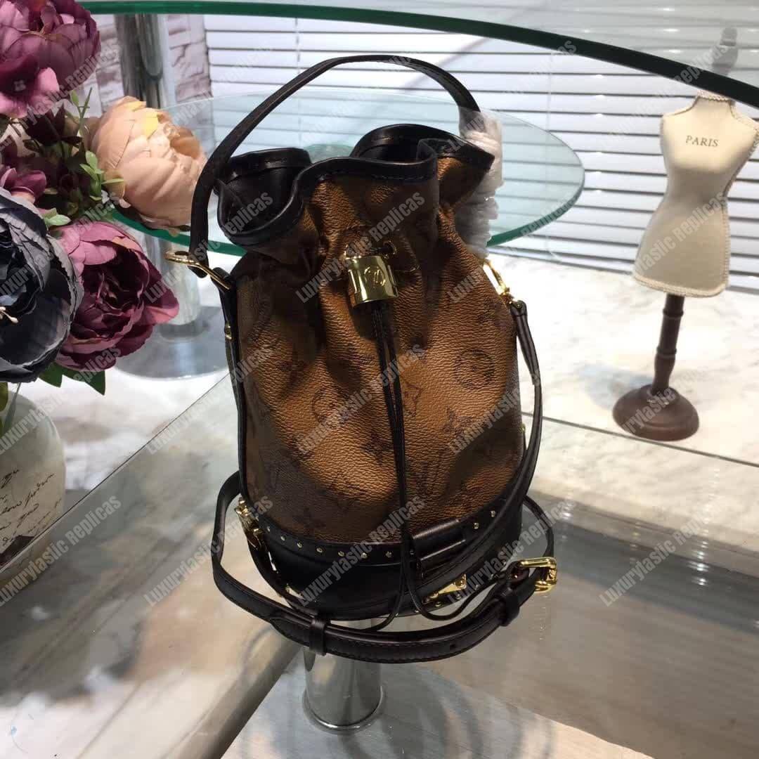 LV Petit Noe Trunk Monogram Reverse Canvas