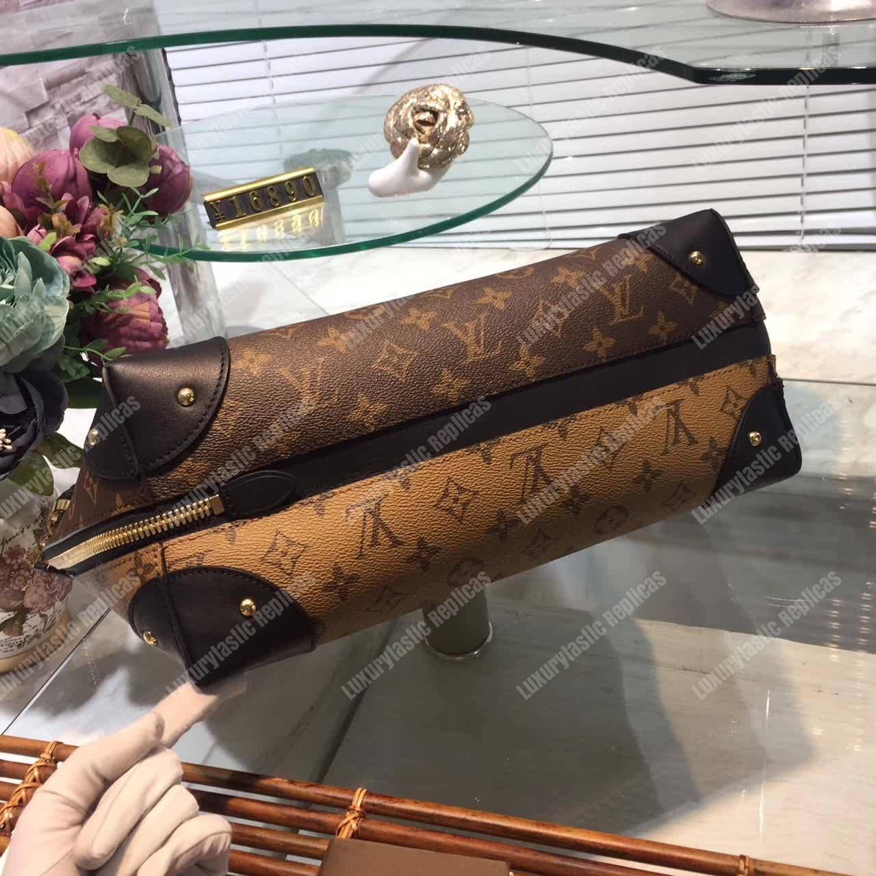 LV Triangle Softy Shoulder Bag Monogram