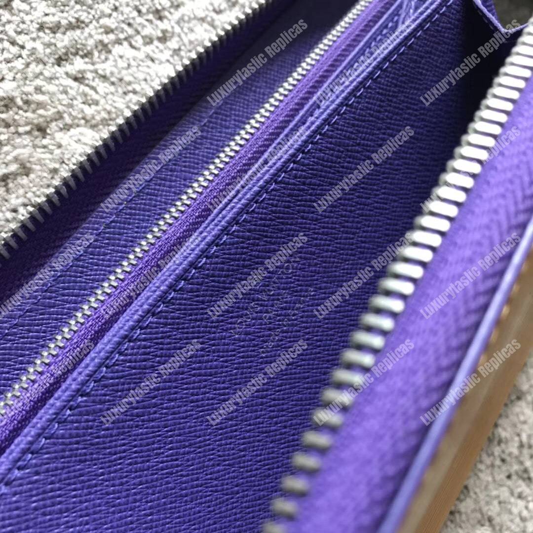 LV Zippy Wallet Epi Leather Citron
