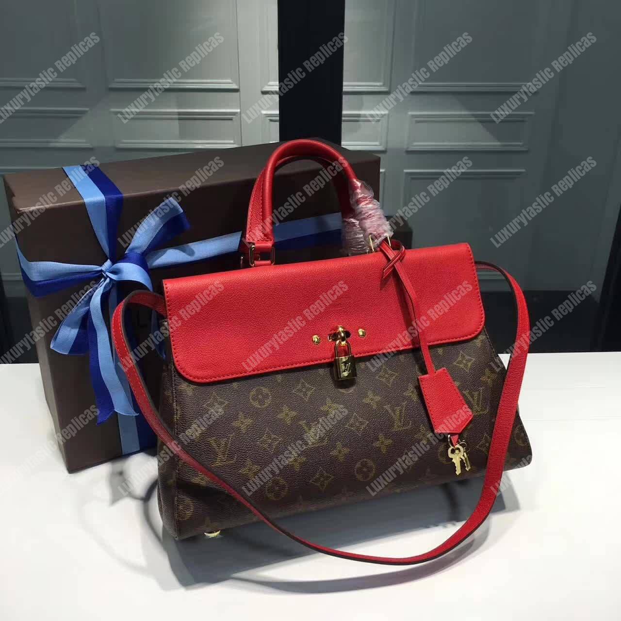 LV Venus Bag Monogram Canvas Red